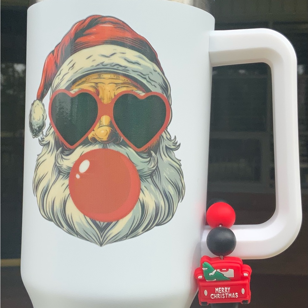 Bubblegum Santa Tumbler Set